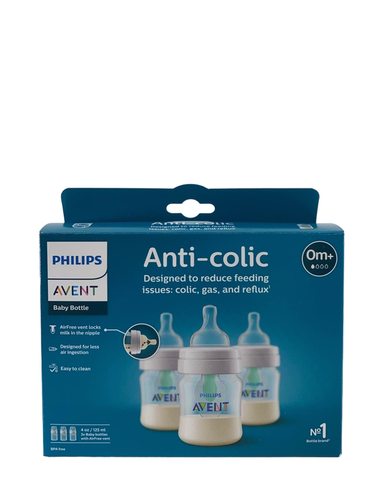 secondhand Philips Avent Anti-Colic Bottle Bundle