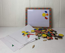 used Melissa & Doug Magnetic Pattern Block Kit