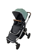 secondhand Mockingbird Single to Double Stroller, 2022, Silver with Penny Leather, Windowpane, Sage