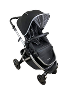 used Mockingbird Single Stroller, 2023, Silver With Black Leather, Windowpane