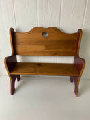 used Wooeen Doll Bench