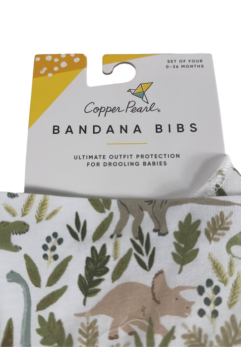 secondhand Copper Pearl Bandana Bibs 4-Pack, Rex