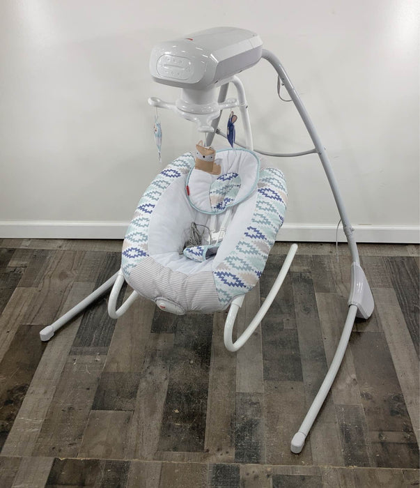 used Fisher Price 2-in-1 Deluxe Cradle 'n Swing