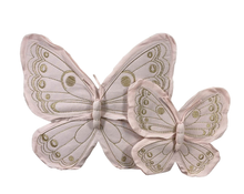 used Pottery Barn Kids Linen Fabric Butterflies