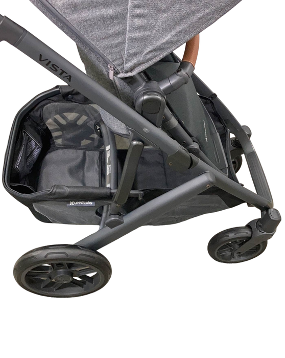 secondhand UPPAbaby VISTA V2 Stroller, 2022, Greyson (Charcoal Melange)