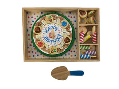 used Melissa & Doug Wooden Birthday Party Cake