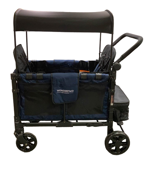 secondhand Wonderfold W4 Elite Stroller Wagon, Noble Navy, 2022