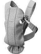 used BabyBjorn Baby Carrier Mini, Light Gray 3D Jersey