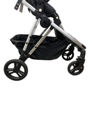 secondhand Mockingbird Single to Double Stroller, Silver with Penny Leather, Watercolor Drops, Bloom, 2023