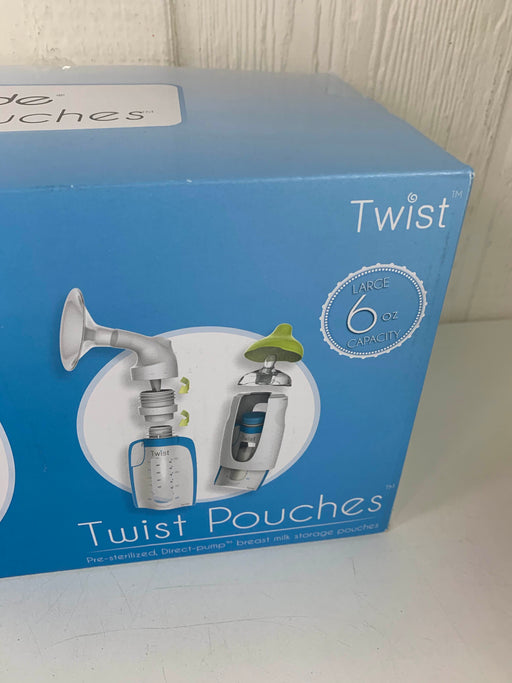 secondhand Kiinde Twist Pouches, 80 pack