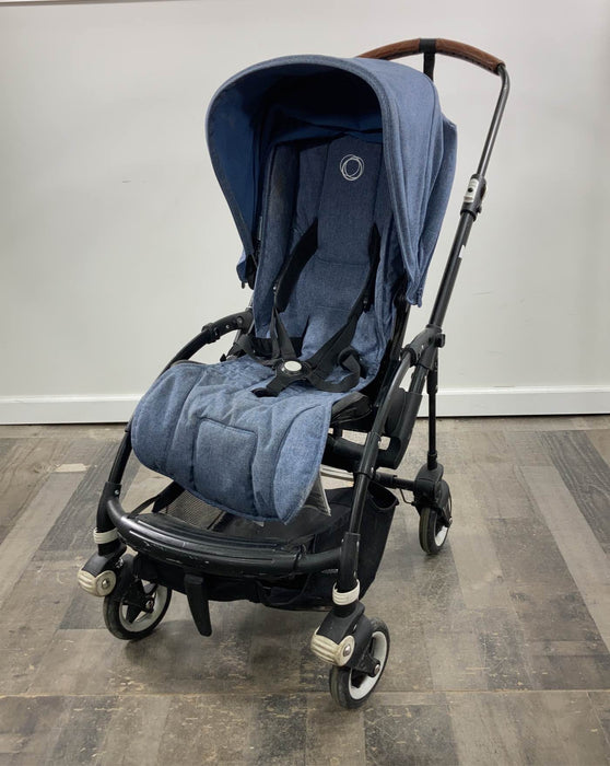 used Bugaboo Bee5 Stroller, 2018, Blue Melange, Black