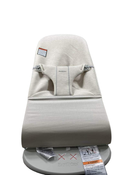 secondhand BabyBjorn Bouncer Bliss, Light Gray Frame, Light Beige