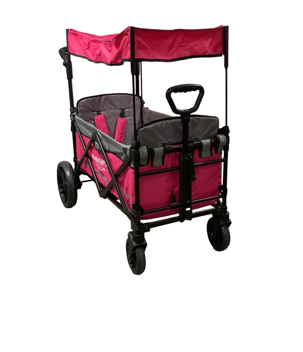 used Wonderfold X2 Push + Pull Double Stroller Wagon, 2021, Pretty-n-Pink