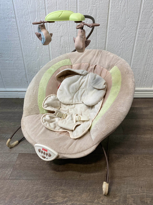 used Fisher Price Deluxe Bouncer, My Little Snugabunny