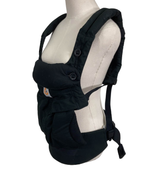 used Ergobaby 360 All Positions Cotton Baby Carrier, Pure Black