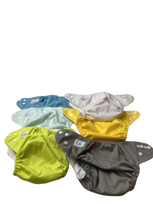 used BUNDLE LBB Cloth Diapers