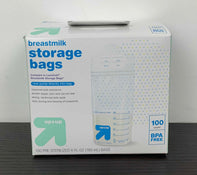 used Up&Up Milk Storage Bags, 100 Count