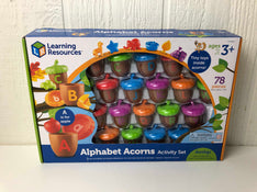 used Learning Resources Alphabet Acorns