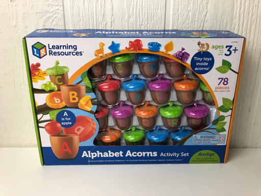 used Learning Resources Alphabet Acorns