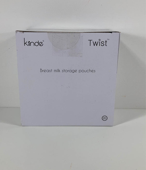 used Kiinde Twist Pouches, 6oz, 20 Pack