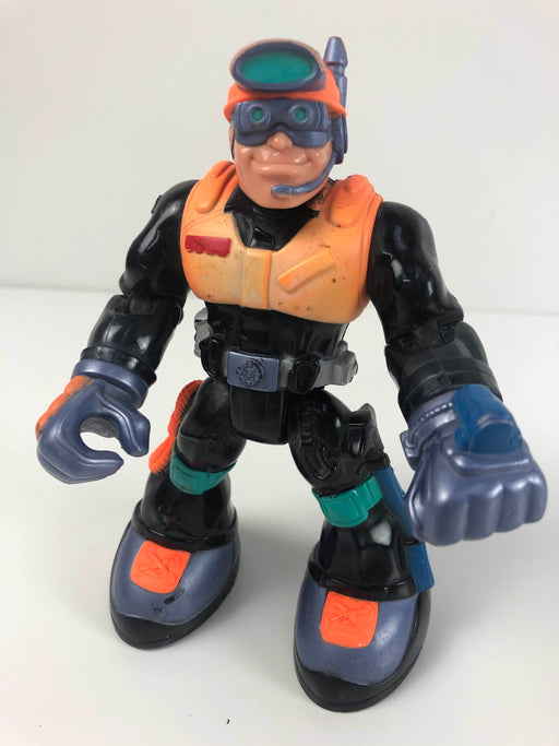 secondhand Mattel Rescue Heros Figure, Jack Hammer