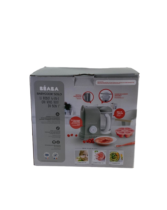 secondhand Beaba Babycook Solo 4-in-1 Baby Food Maker, Cloud