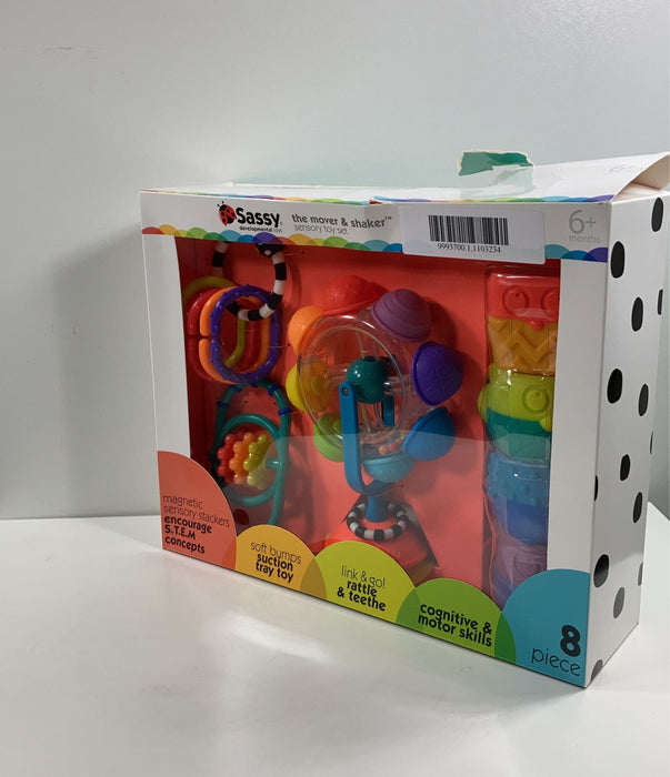 used Sassy The Mover & Shaker Sensory Toy Gift Set