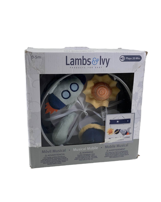 Lambs & Ivy Musical Crib Mobile, Milky Way