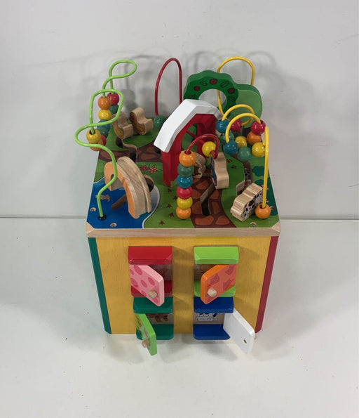 secondhand Battat Wooden Activity Cube