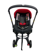 used Doona Infant Car Seat & Stroller Combo, 2022, Flame Red