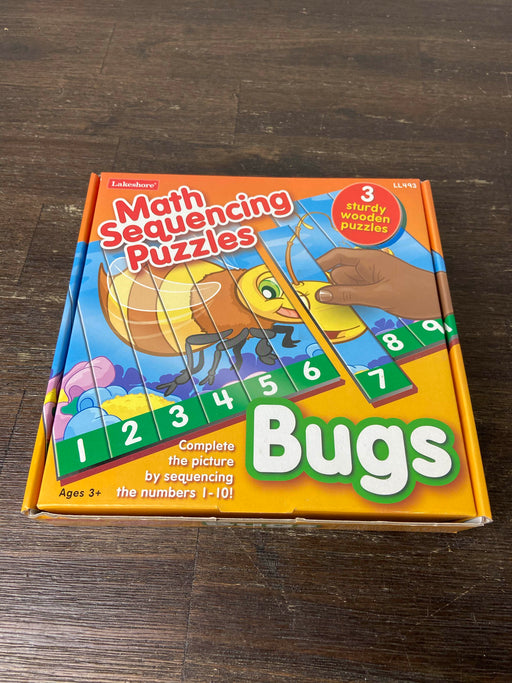 used Lakeshore Sequencing Numbers Puzzle, Bugs