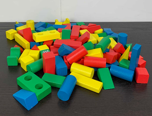 used Wooden Building Blocks