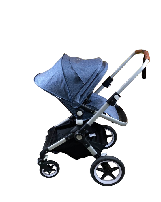 secondhand Bugaboo Lynx Stroller, 2020, Aluminum, Blue Melange