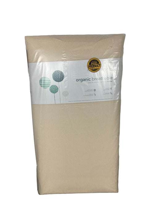 used Naturepedic Organic 2-Stage Breathable Crib Mattress