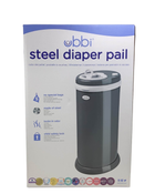 used Ubbi Diaper Pail, Slate