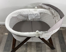 secondhand Ingenuity Foldaway Rocking Wood Bassinet, Carrington