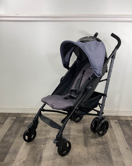 used Chicco Liteway Stroller, 1019, Fog