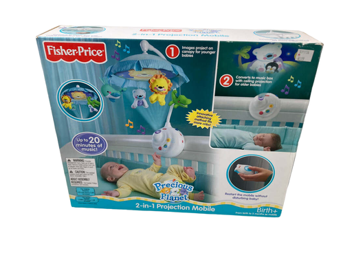 used Fisher Price 2-in-1 Projection Crib Mobile