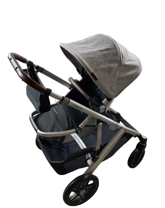 UPPAbaby VISTA V2 Stroller, 2020, Stella (Grey Brushed Melange)