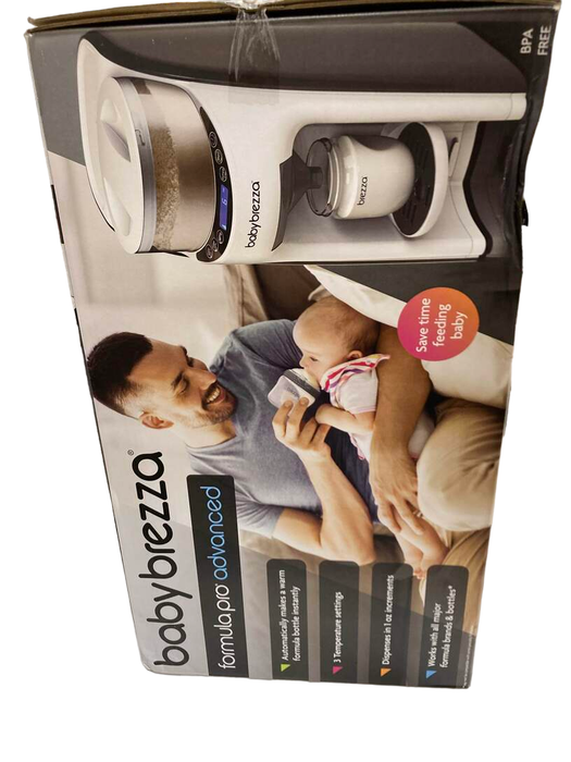 secondhand Baby Brezza Formula Pro Advanced, White