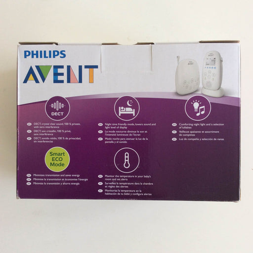 secondhand Philips Avent DECT Baby Monitor With Temperature Sensor