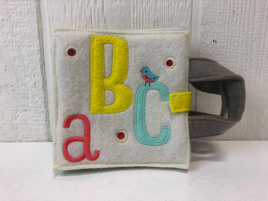 used Hallmark ABC Fabric Book With Handles