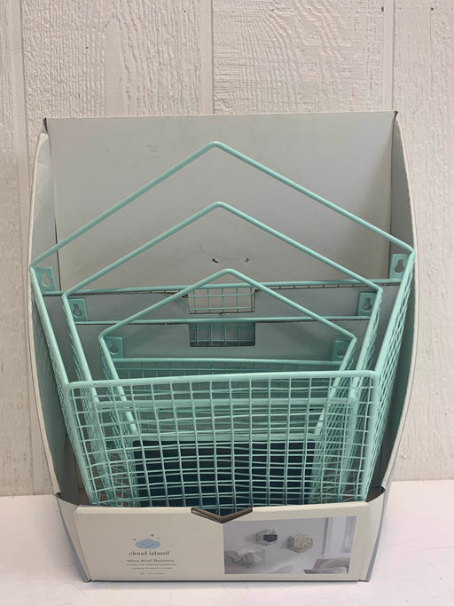 secondhand Cloud Island Wire Wall Baskets