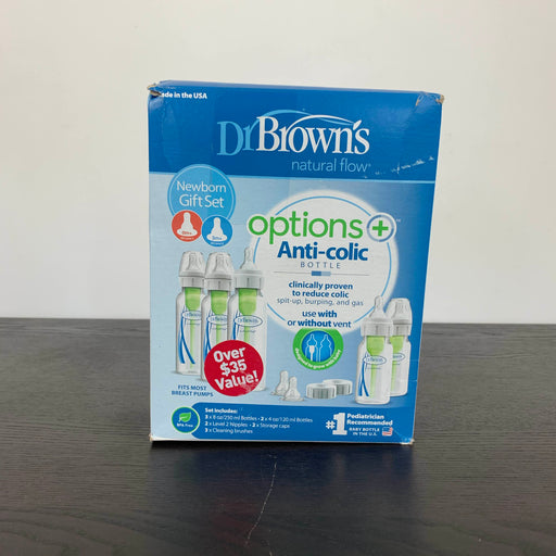 used Dr. Brown's Natural Flow Original Newborn Bottle Gift Set