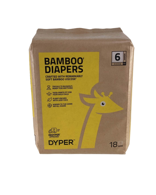 used DYPER Bamboo Diapers, xxl