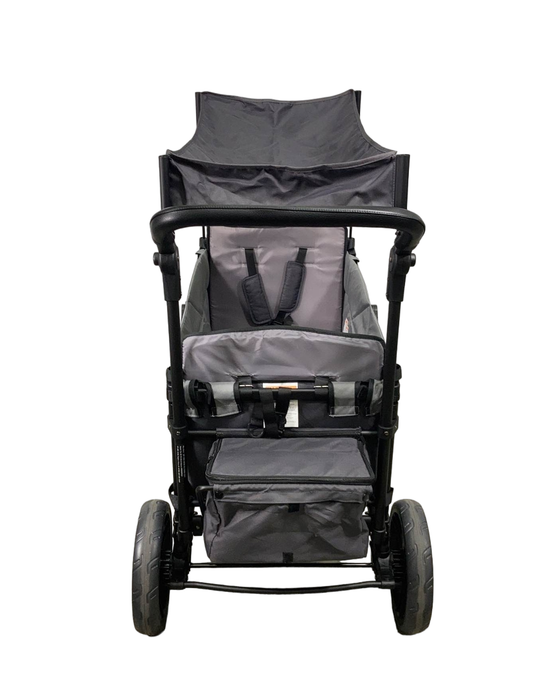 used Wonderfold X2 Push + Pull Double Stroller Wagon, 2022, Stone Gray