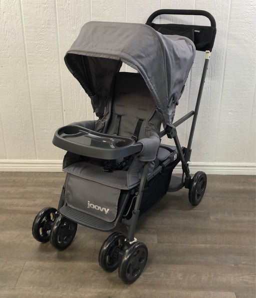 used Joovy Caboose Ultralight Stroller, 2021, Charcoal