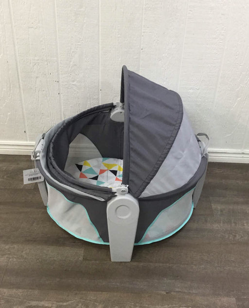 secondhand Fisher Price On-the-Go Baby Dome, Charcoal