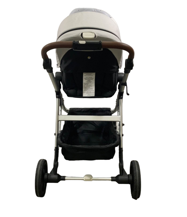 Mockingbird Single to Double Stroller, 2023, Silver with Penny Leather, Limited Edition Night Stars, Limited Edition Light Grey