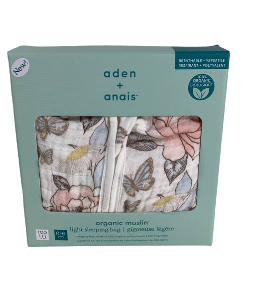 used Aden + Anais Cotton Muslin Sleep Bag, Earthly